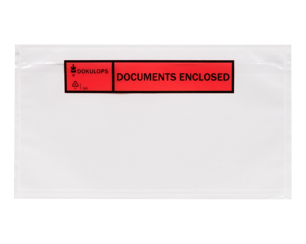Dokulop Model EA5/6 Documents Enclosed Inwendig formaat 220 x 115 mm