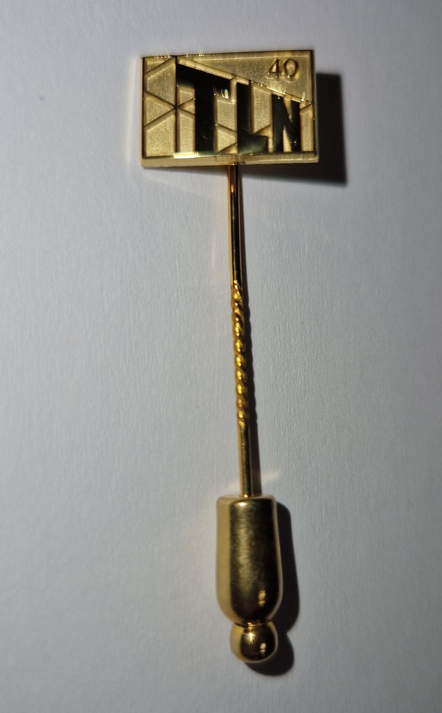 TLN Insigne goud 40 jaar in dienst