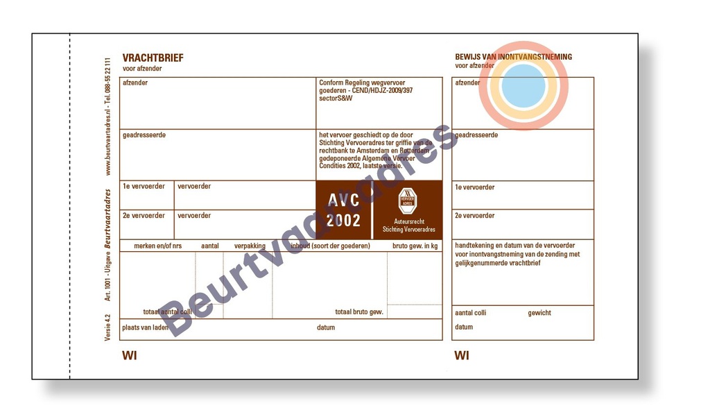 AVC 3-voud handmatige set met zijstrook Model A