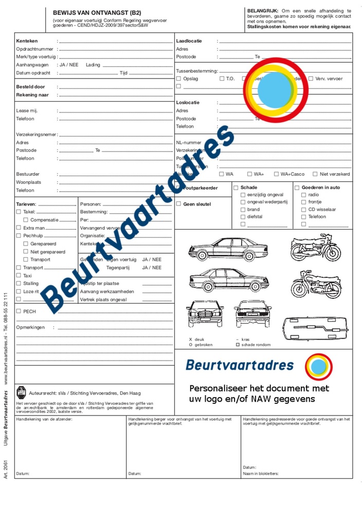 Berging gestrande voertuigen gepersonaliseerd