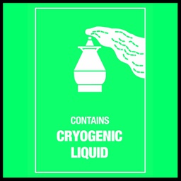 [80510] Cryogenic Liquid etiket (papier rol) 74 x 105 mm
