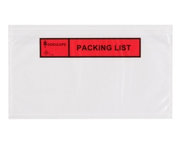 [2508] Dokulop Model A6 Packing List Inwendig formaat 160 x 115 mm
