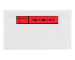 [2513] Dokulop Model EA5/6 Packing List Inwendig formaat 220 x 115 mm