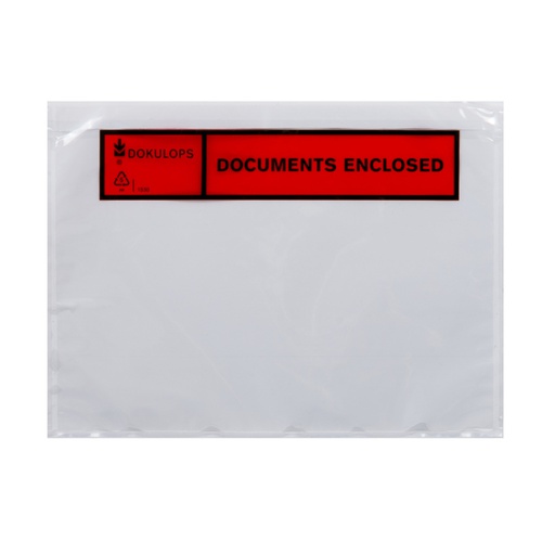 [2517] Dokulop Model A5 Documents Enclosed Inwendig formaat 220 x 160 mm