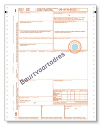 [3121] CMR 4-voud ketting vrachtbrief gepersonaliseerd (volgorde 1,2,3,4)